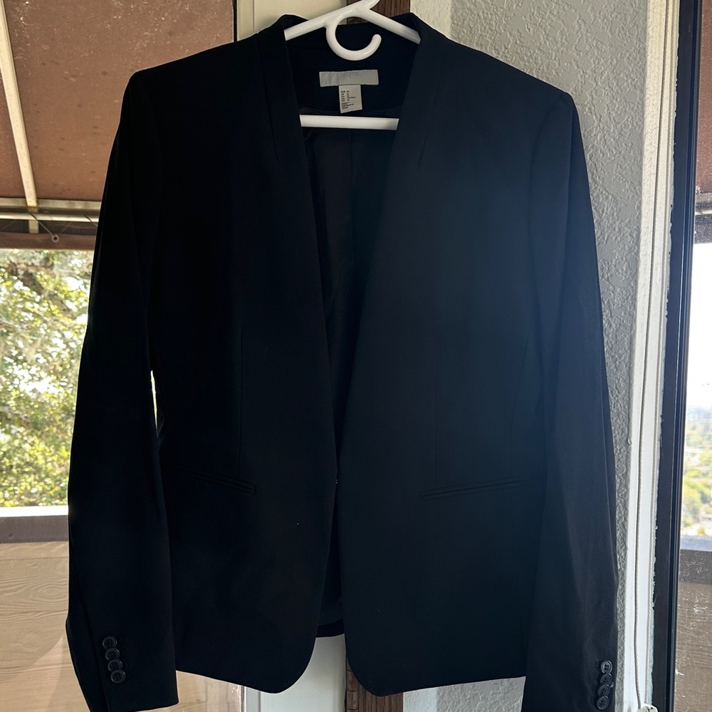 H&M Elegant Black Women's Blazer
